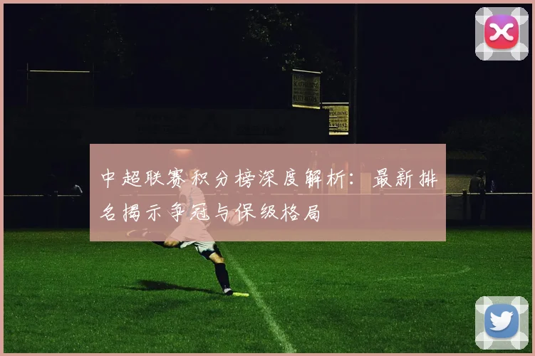 中超联赛积分榜深度解析：最新排名揭示争冠与保级格局